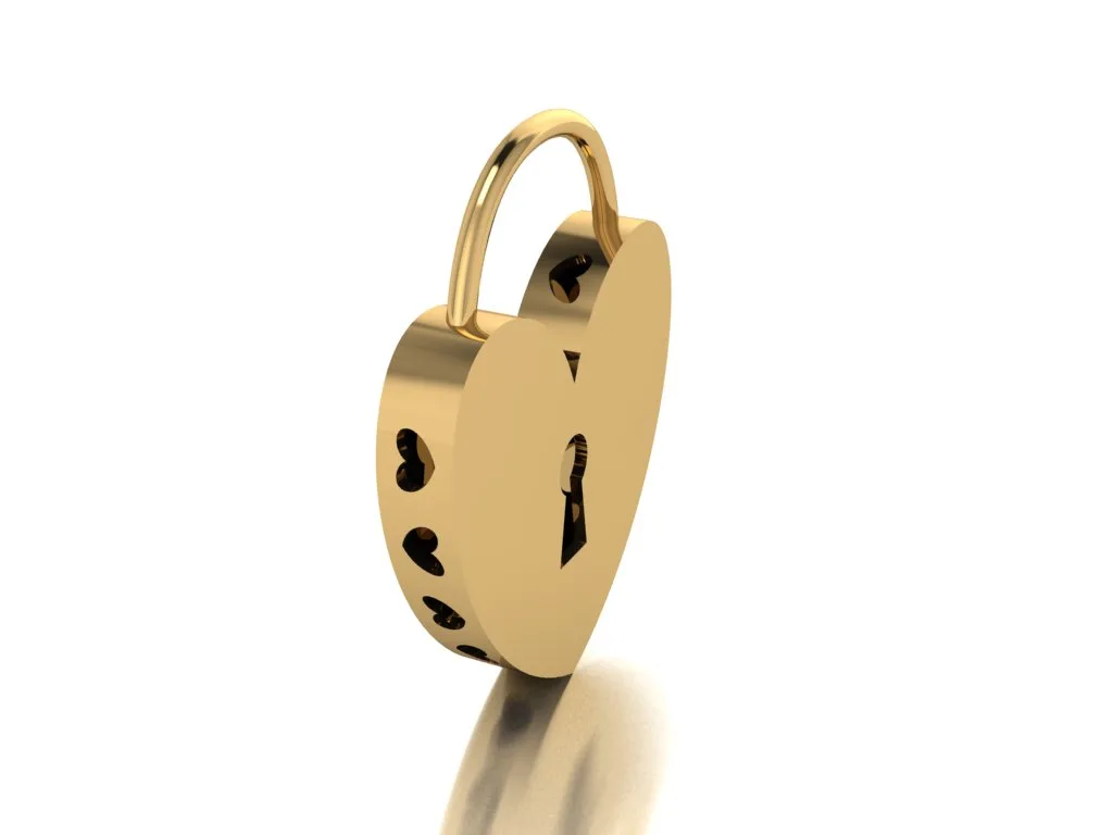 Tiffany Clasp 02 3D Model — image 3