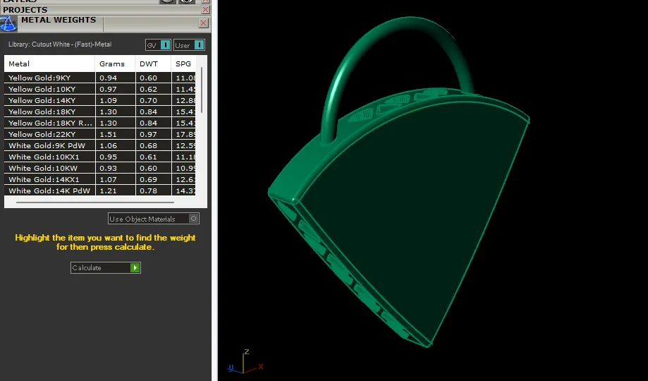 Tiffany Clasp 03 3D Model — image 5