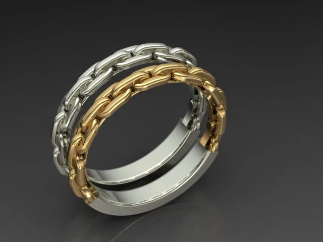 Cartier Ring K01 3D Model