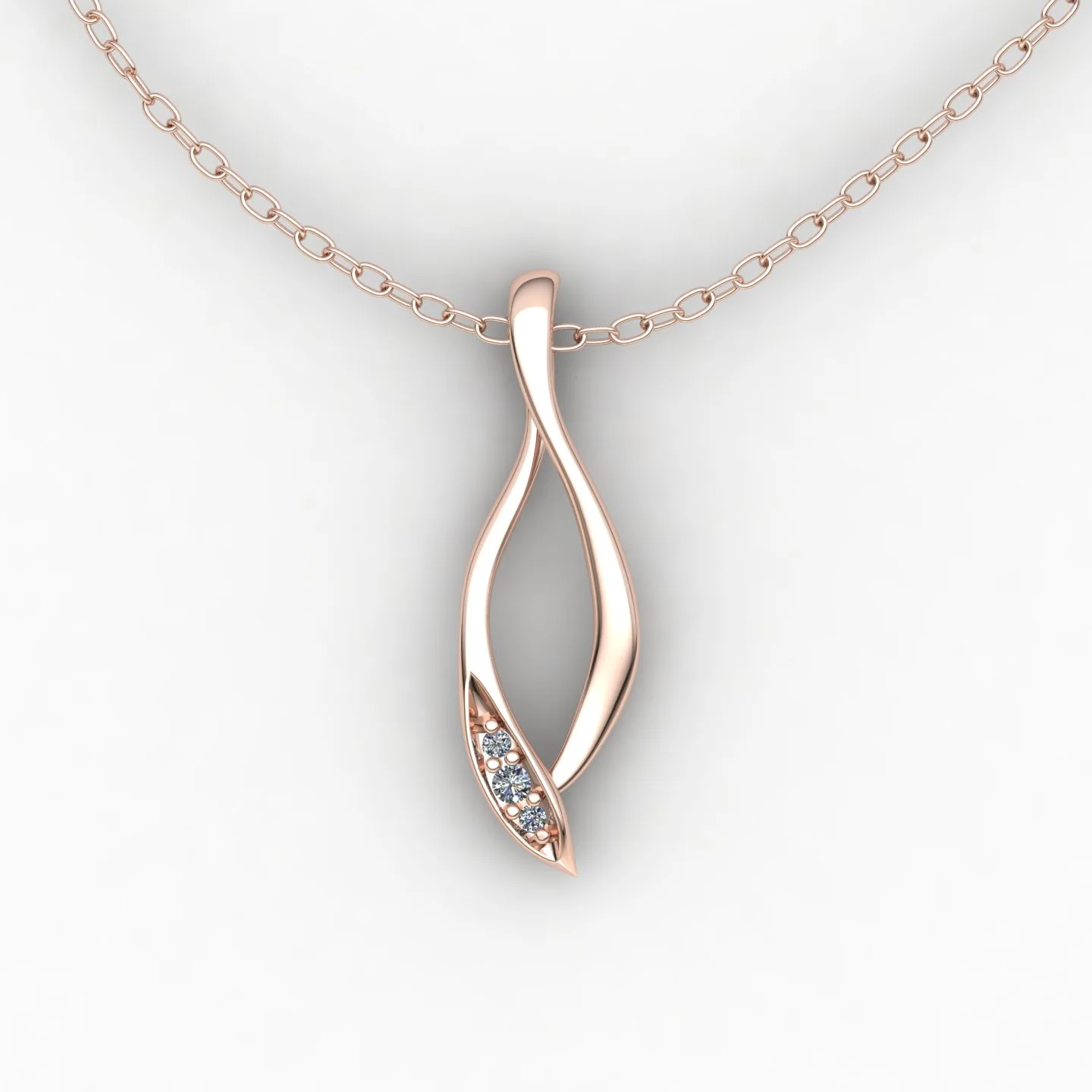 Minimal Pendant Code 01 3D Model — image 2