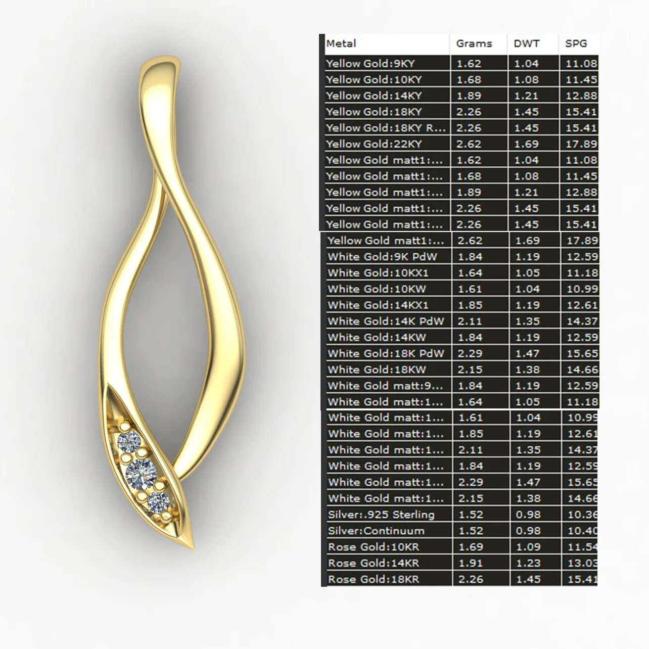 Minimal Pendant Code 01 3D Model — image 10