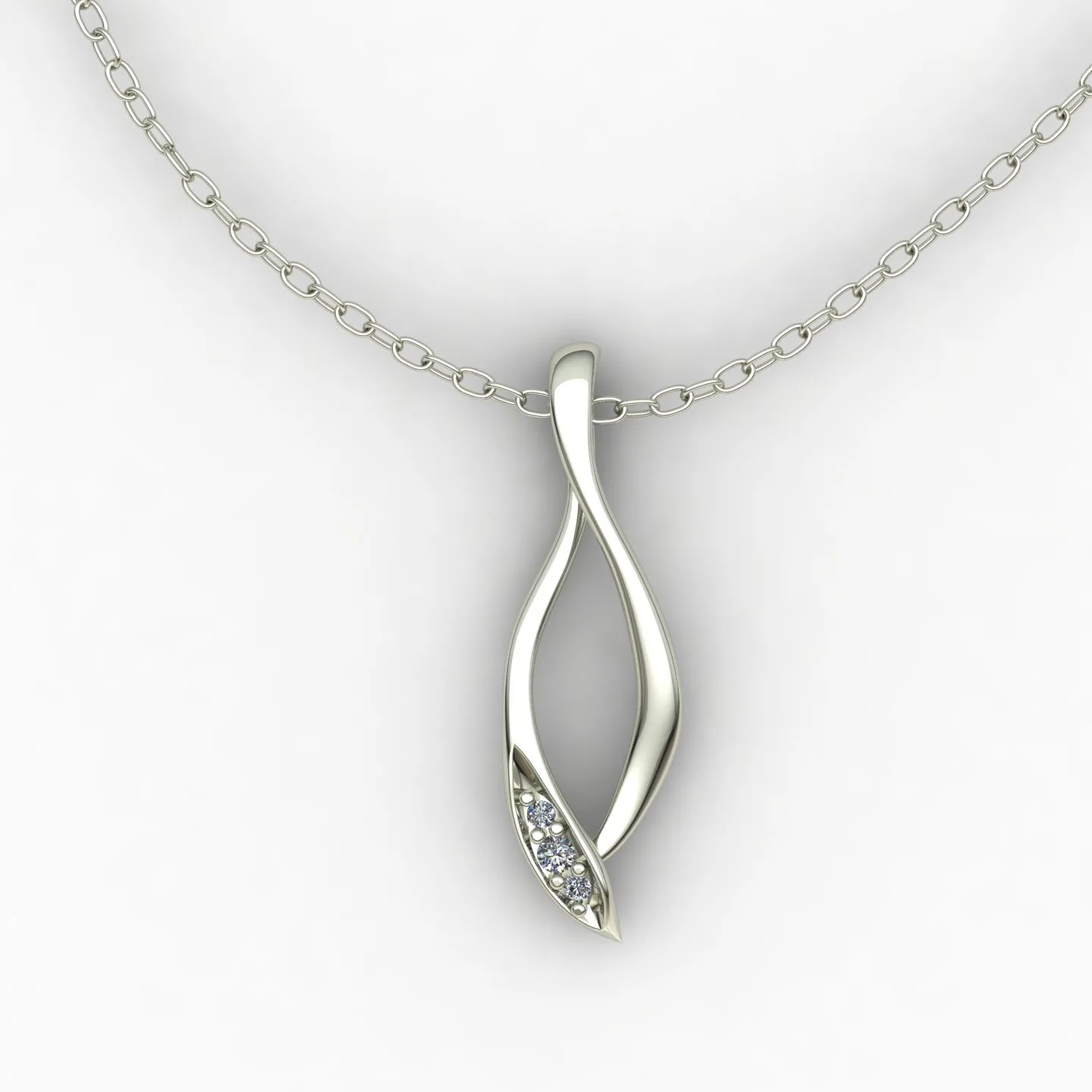 Minimal Pendant Code 01 3D Model — image 6