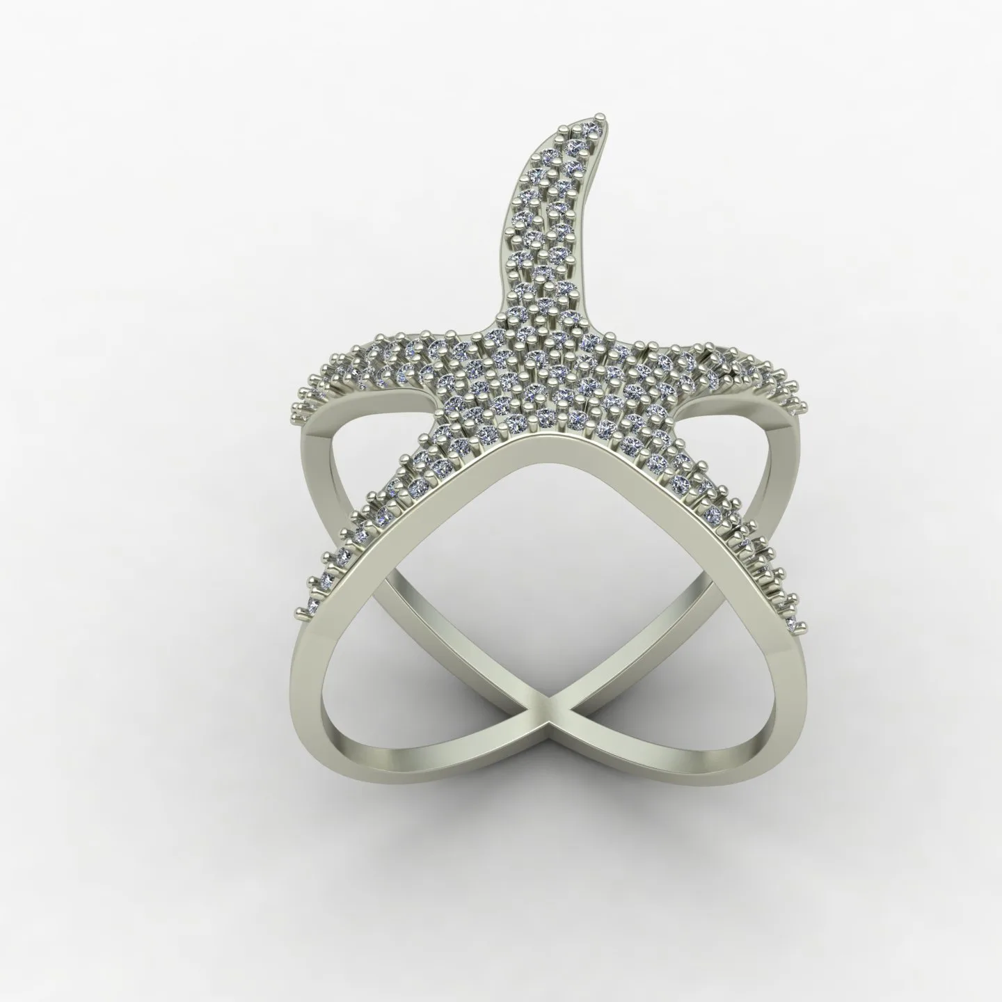 Star Daryayi Ring Code 02 3D Model — image 4