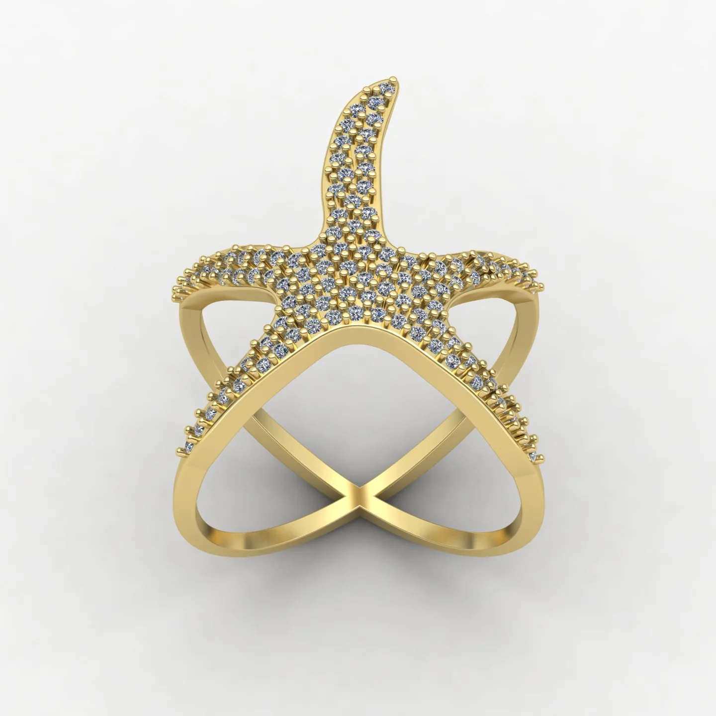 Star Daryayi Ring Code 02 3D Model — image 8
