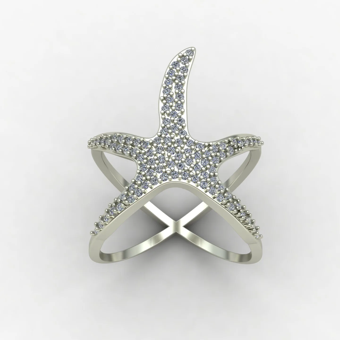 Star Daryayi Ring Code 02 3D Model — image 3