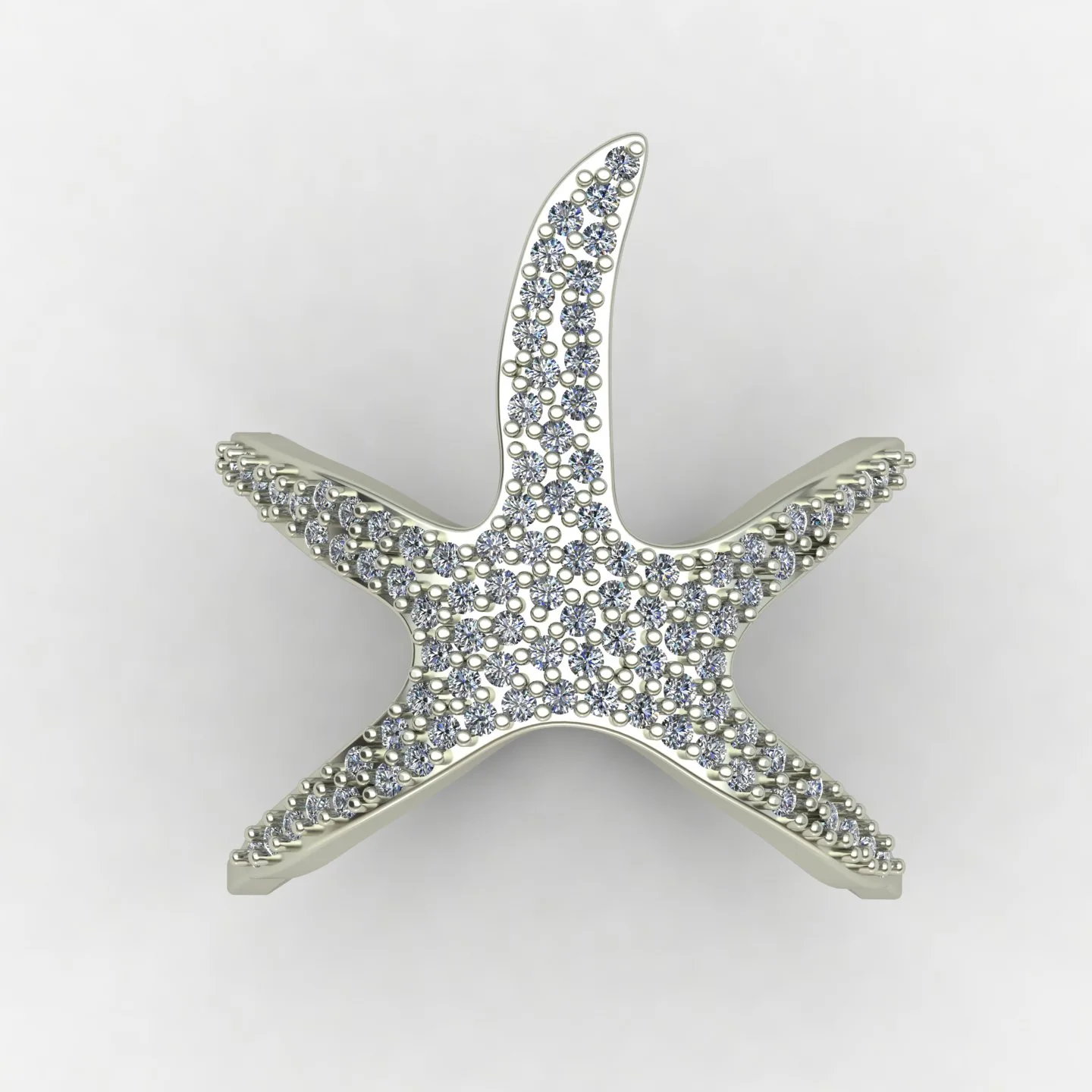 Star Daryayi Ring Code 02 3D Model — image 2