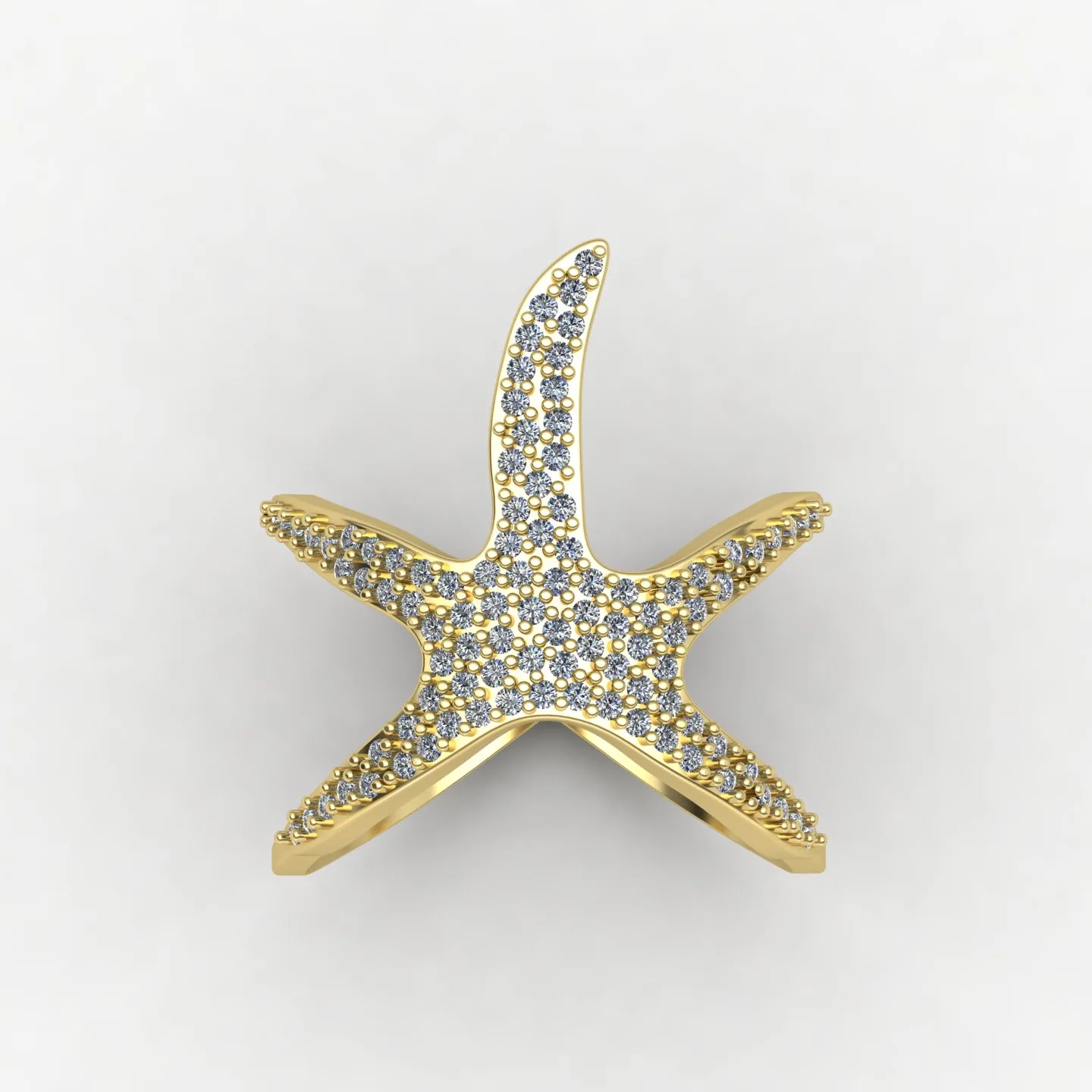 Star Daryayi Ring Code 02 3D Model — image 7