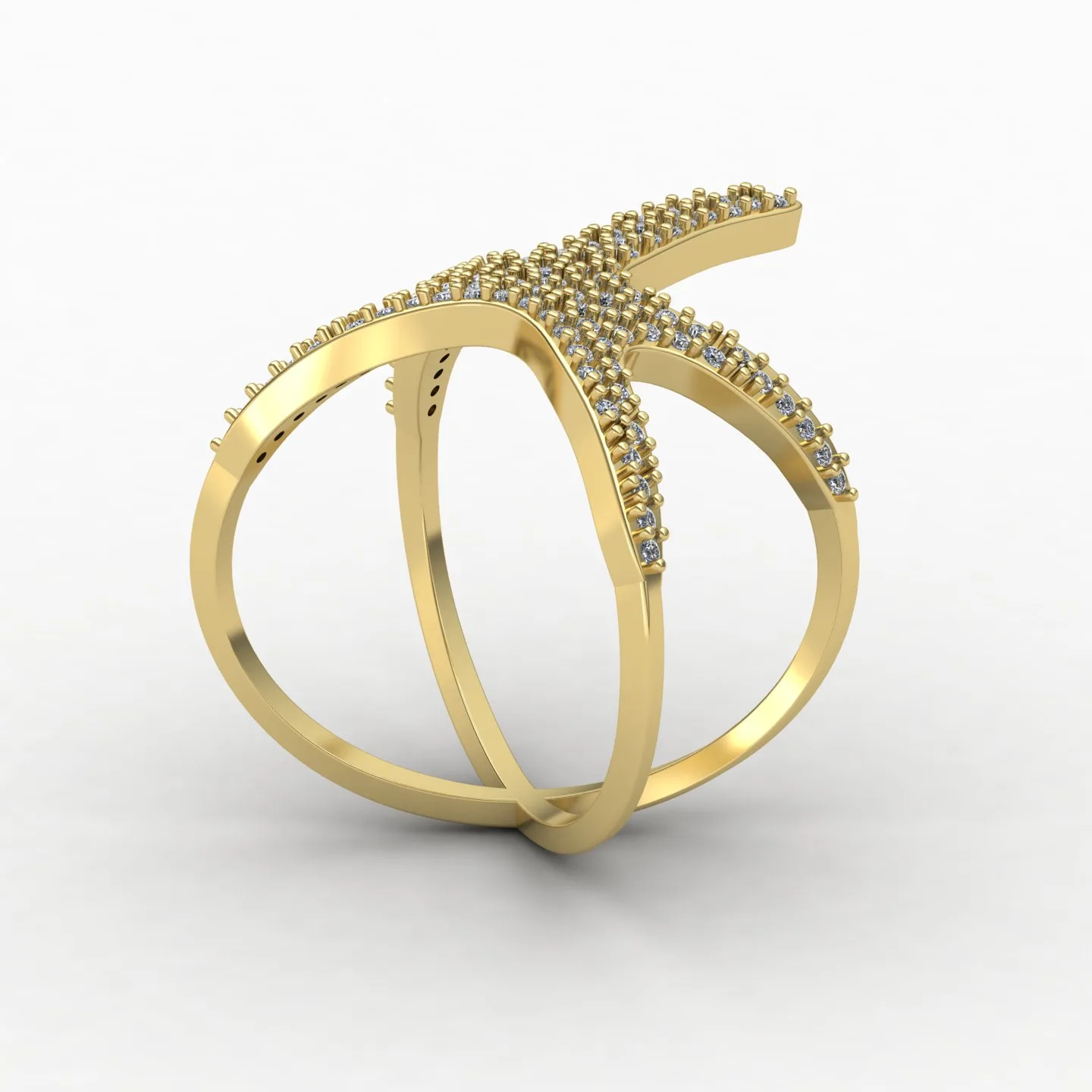 Star Daryayi Ring Code 02 3D Model — image 6