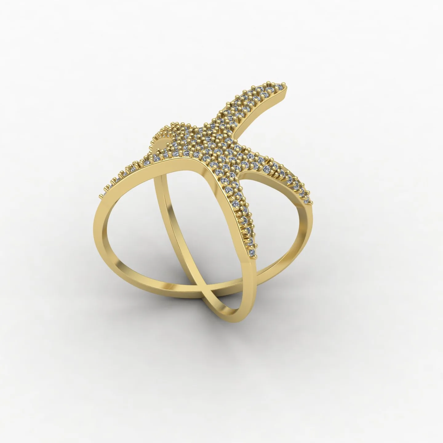 Star Daryayi Ring Code 02 3D Model — image 10
