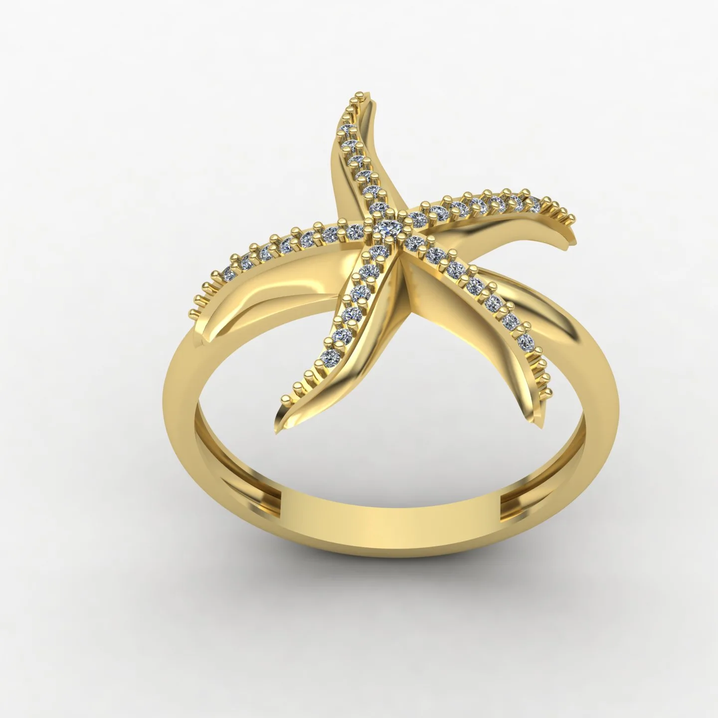 Star Daryayi Ring Code 03 3D Model