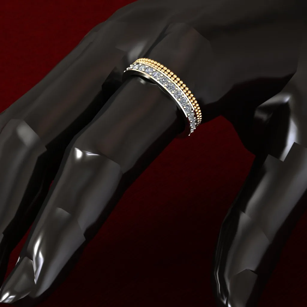 Minimal Gvarseh Ring 3D Model — image 5