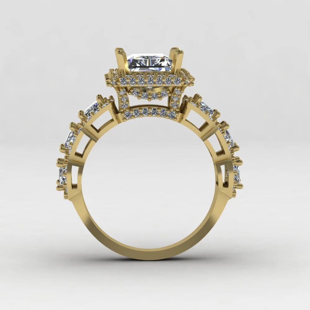 Women's Wedding Band Code 04 3D Model — image 5