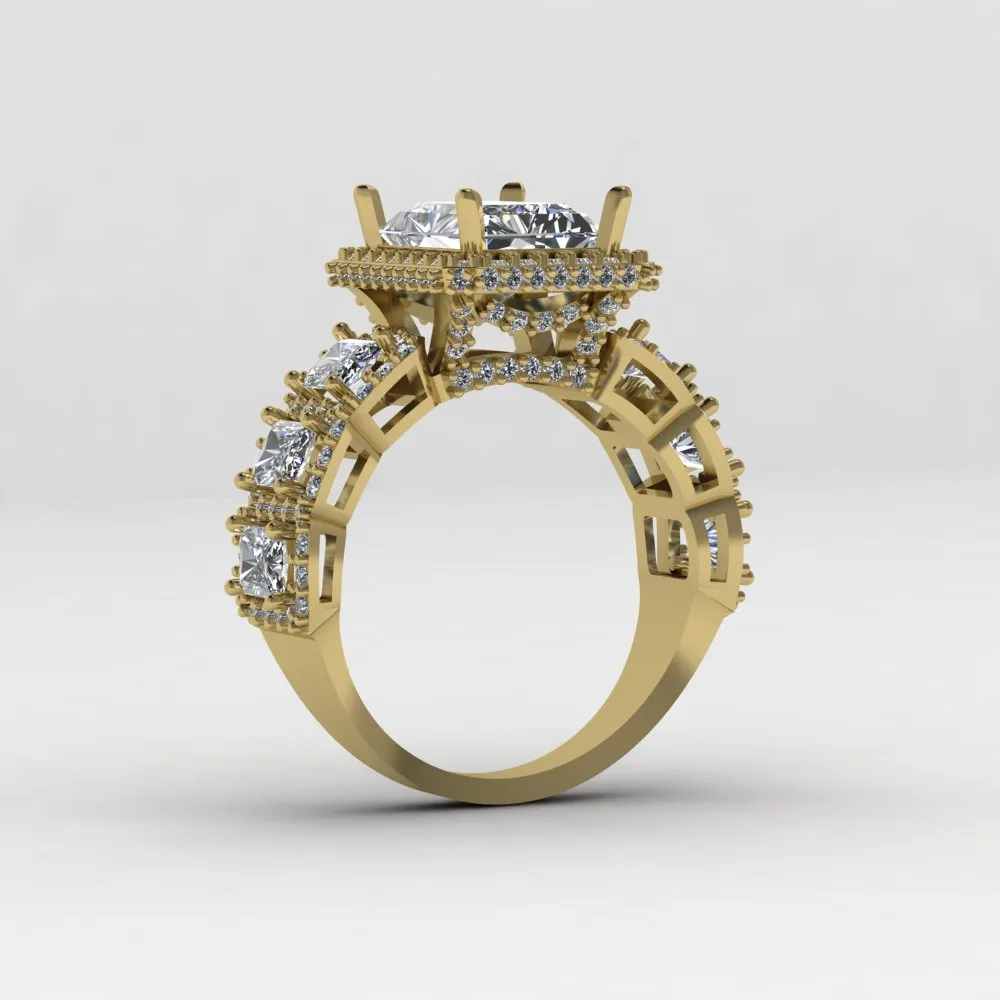 Women's Wedding Band Code 04 3D Model — image 4