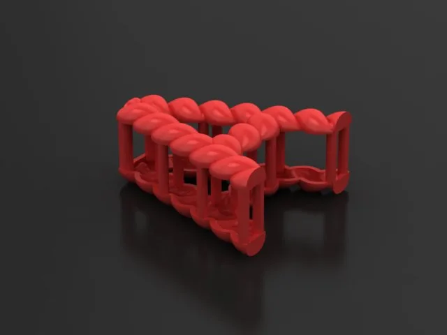 Letter Pendant A Code M-H-07 3D Model