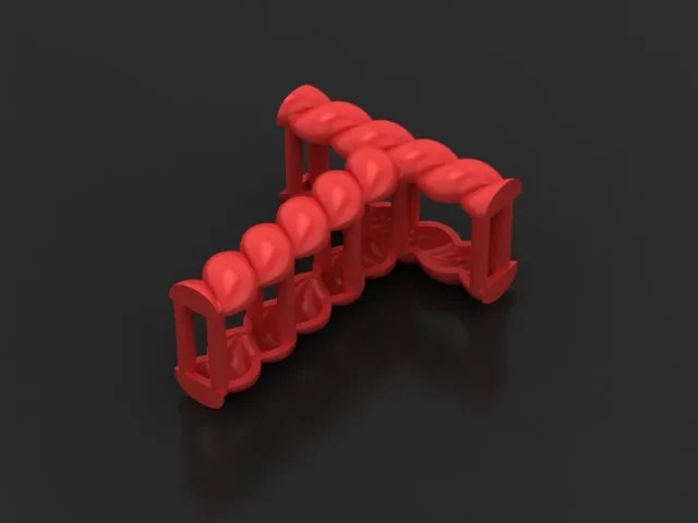 Letter Pendant T Code M-H-13 3D Model