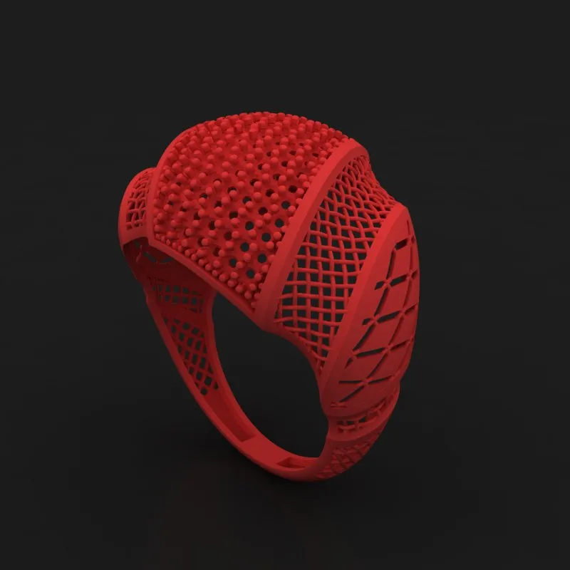 Stone Fyvzhn Khor Ring R-S-03 3D Model