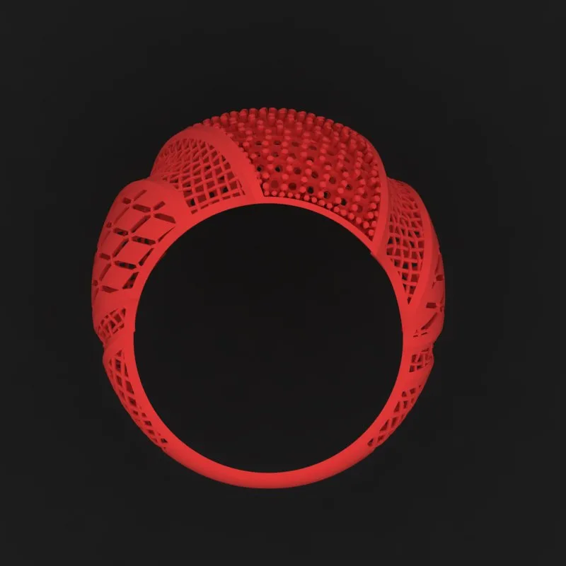 Stone Fyvzhn Khor Ring R-S-03 3D Model — image 3