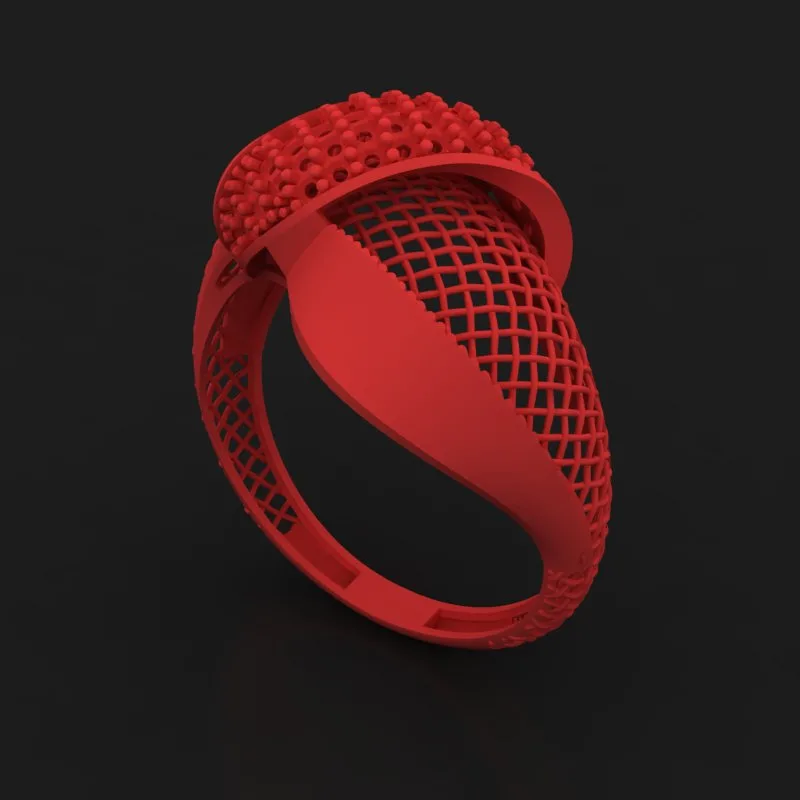 Stone Fyvzhn Khor Ring R-S-05 3D Model