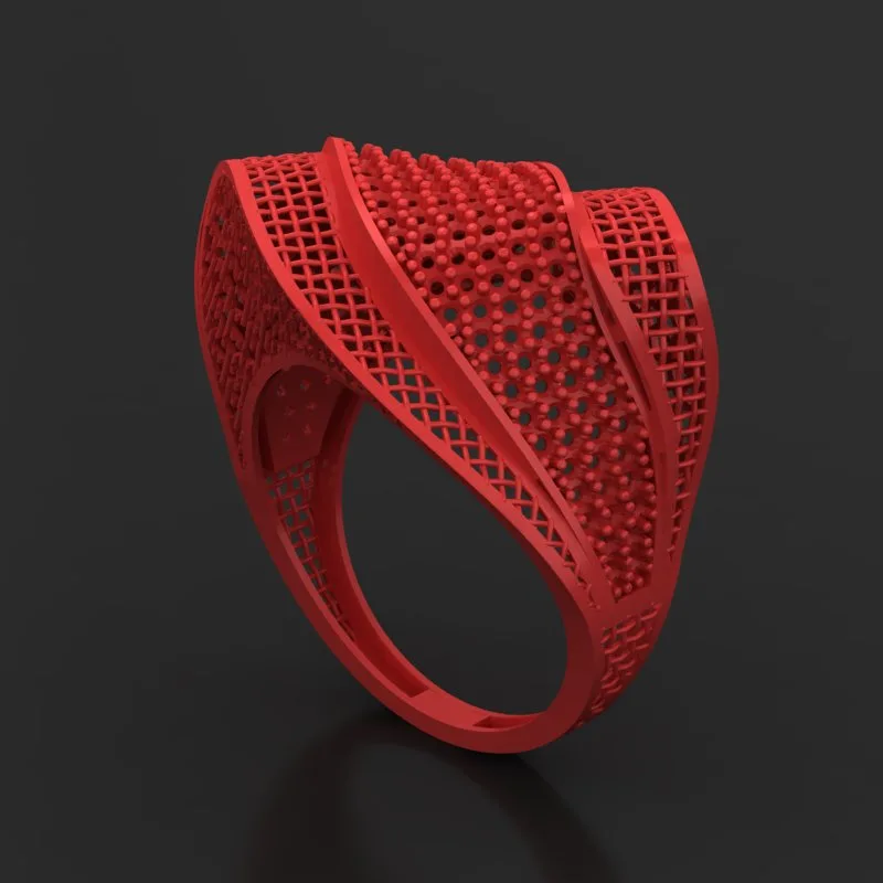 Stone Fyvzhn Khor Ring Code R-S-07 3D Model