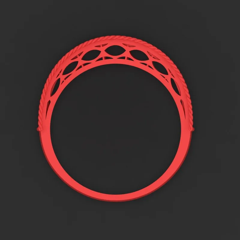 Stone Fyvzhn Khor Ring Code R-S-09 3D Model — image 3