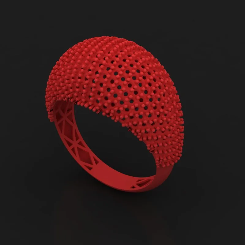 Stone Fyvzhn Khor Ring Code R-S-11 3D Model