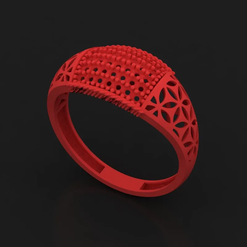 Stone Fyvzhn Khor Ring Code R-S-13 3D Model