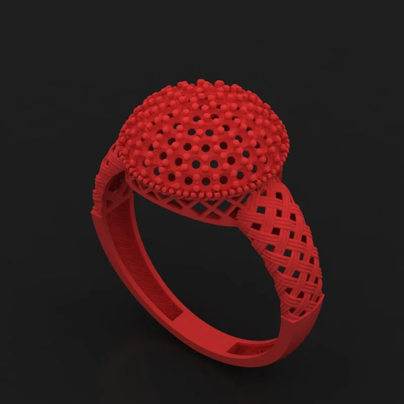 Stone Fyvzhn Khor Ring Code R-S-15 3D Model