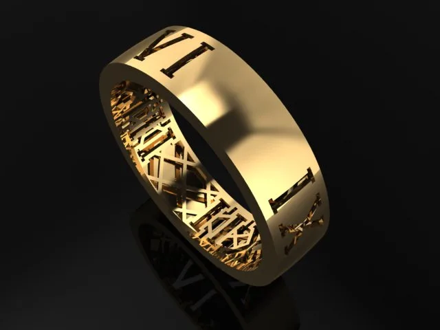 Women's Ring Code 49 3D Model