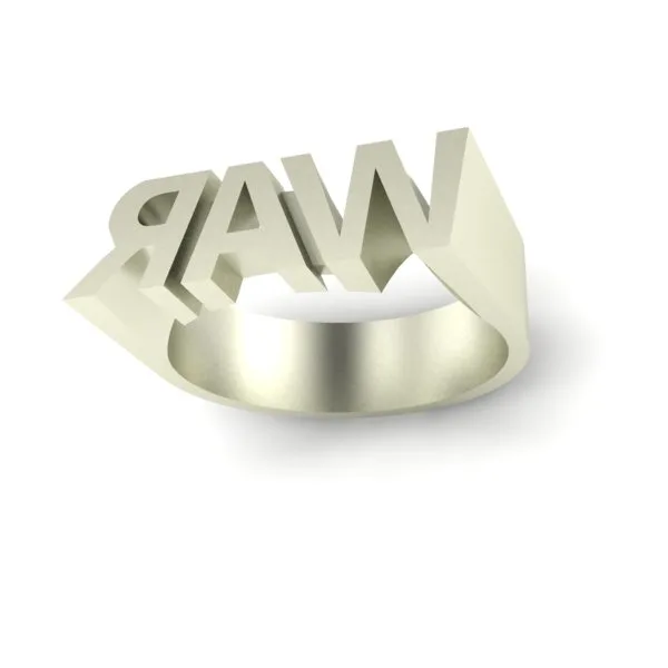 Noshteh Women's Ring WAR 3D Model