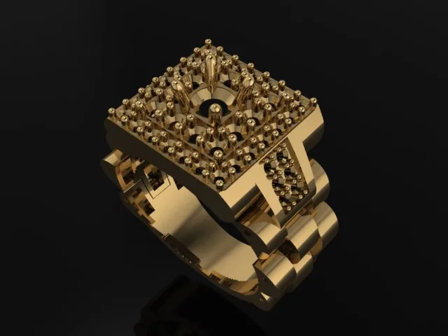 Ring Code 46 3D Model