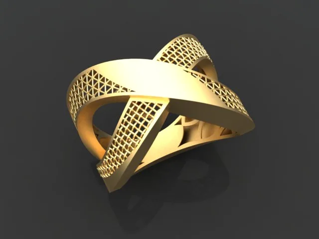 Women's Ring Code 45 3D Model