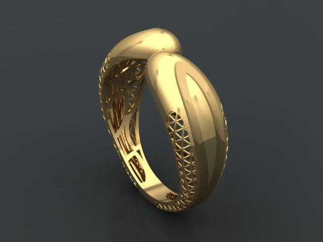 Women's Ring Code 40 3D Model