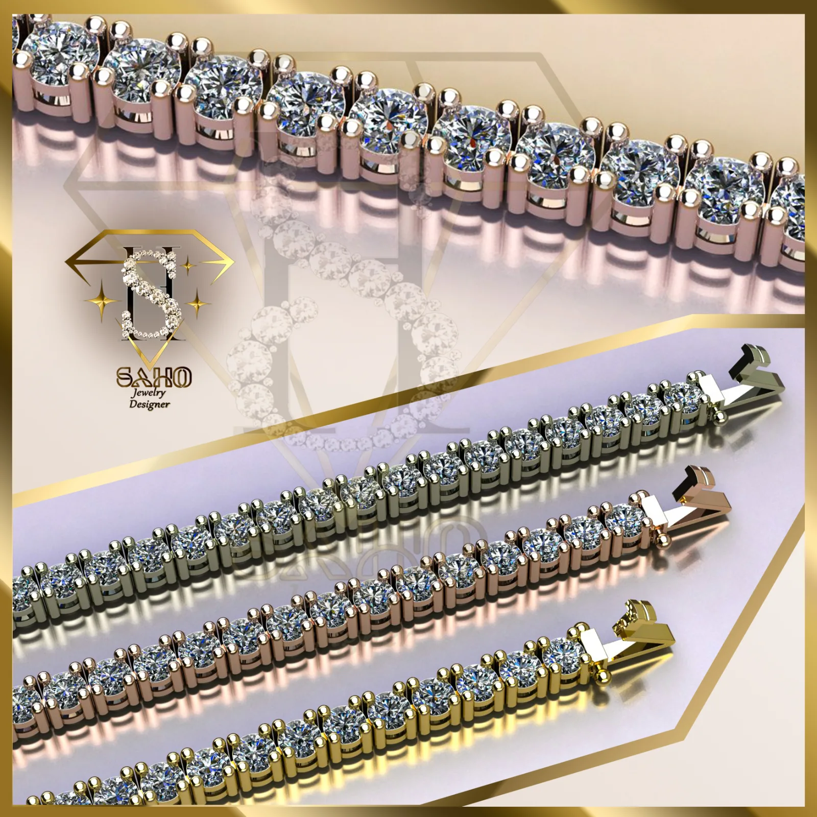 Tanisi Chang Bracelet 4 3D Model