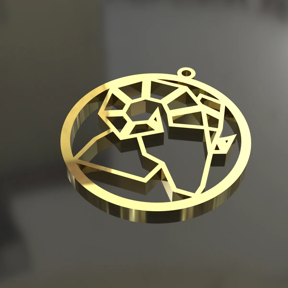 آویز گردنبند نماد ماه Aries فروردین کد ۱