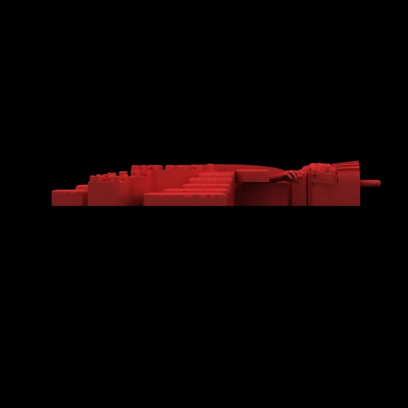 Pendant FARVAHAR Code 01 3D Model — image 4