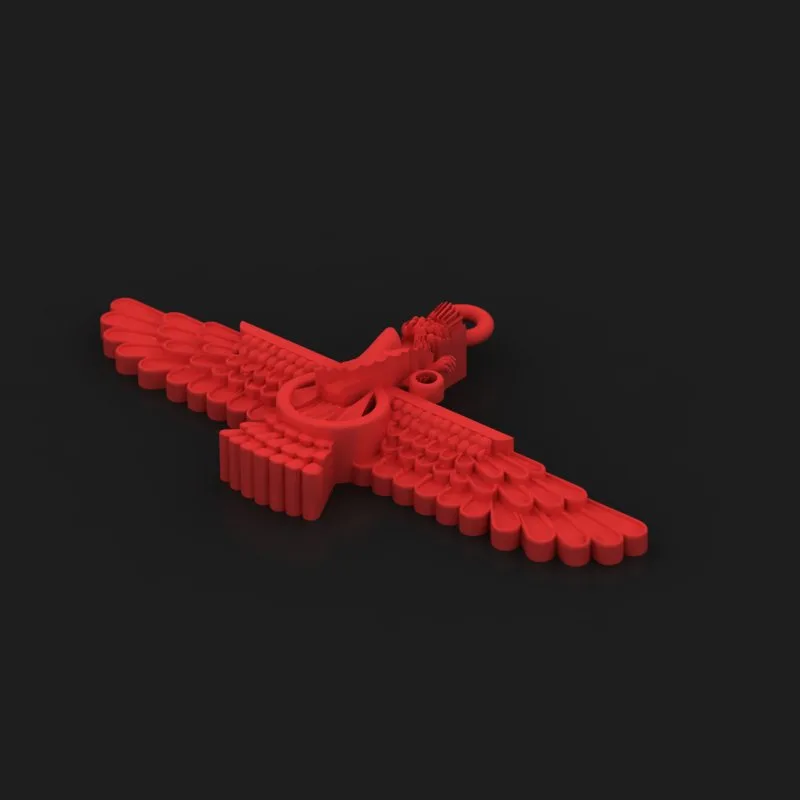 Pendant FARVAHAR Code 03 3D Model