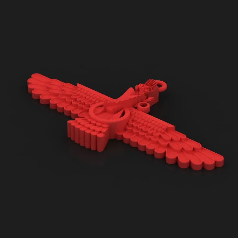 Pendant FARVAHAR Code 04 3D Model