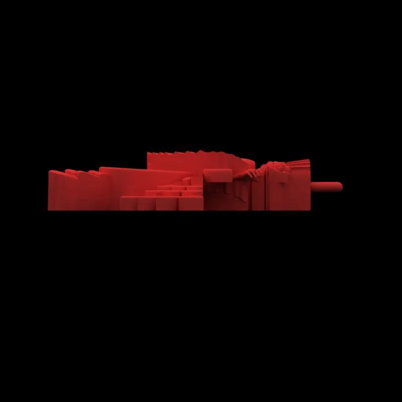 Pendant FARVAHAR Code 05 3D Model — image 4