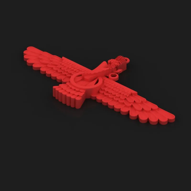 Pendant FARVAHAR Code 07 3D Model