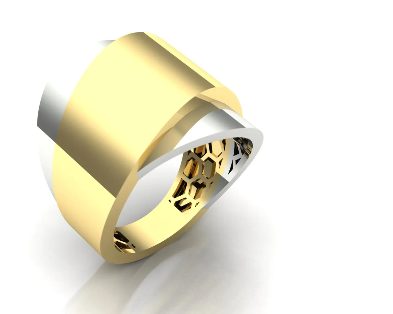 Ring Vhernier Code 1 3D Model — image 6