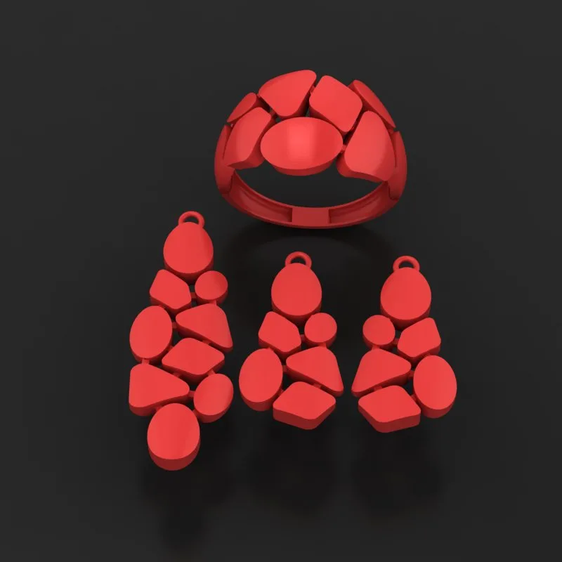 نیم ست پولکی کد N-polaki-05