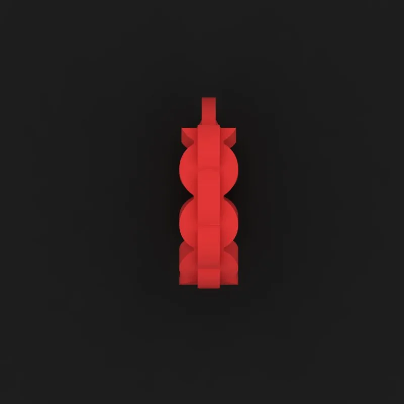 Amga-kilipsi Earrings Code g-n-24 3D Model — image 3