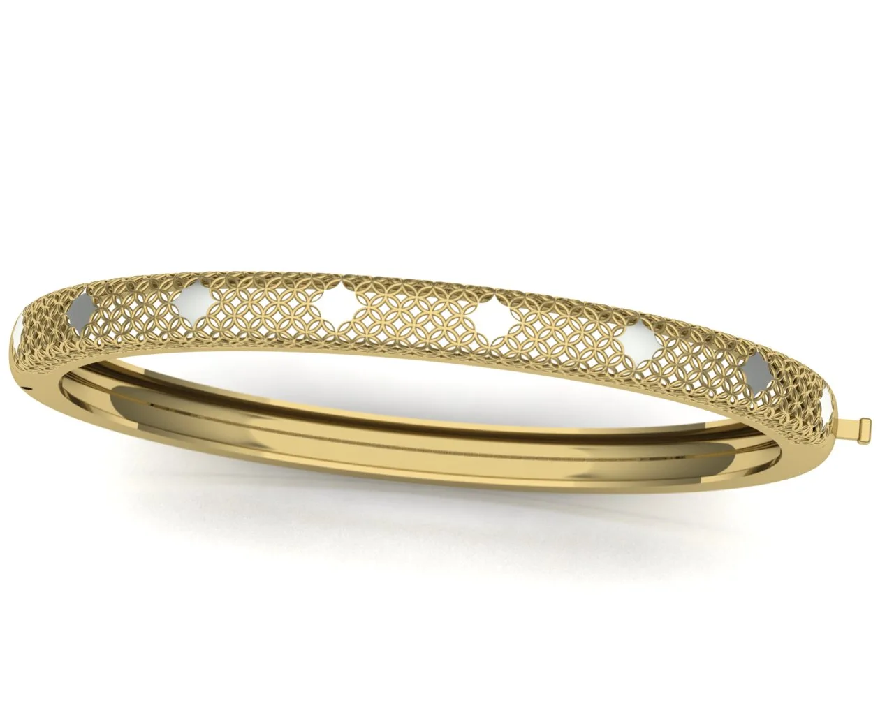 Cut Fyvzhn Khor Bracelet Bangle 3D Model — image 2