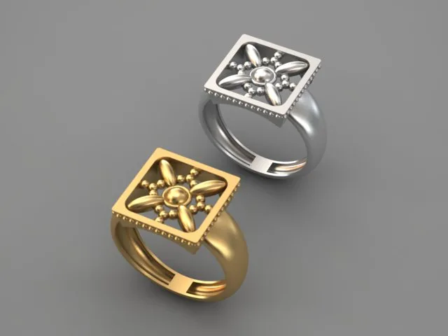 Darfsh Kavyani Ring 3D Model