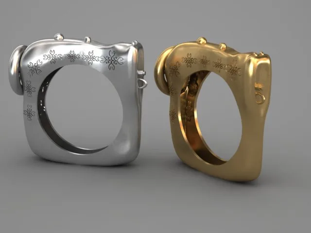 Charkh Khyati Ring 3D Model