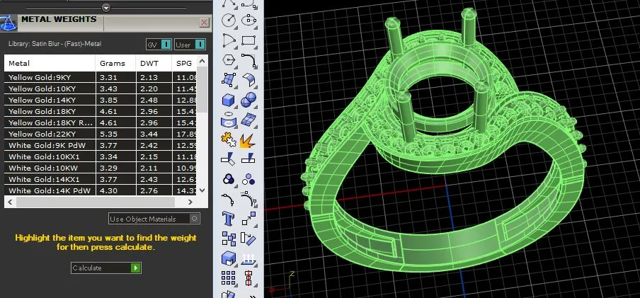 Twist Ring Code 02 3D Model — image 6