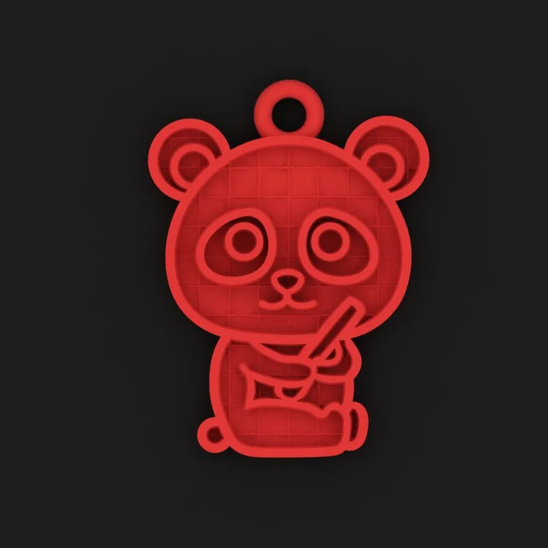 Kids' Pendant Code N-KIDS-M-22 3D Model — image 2