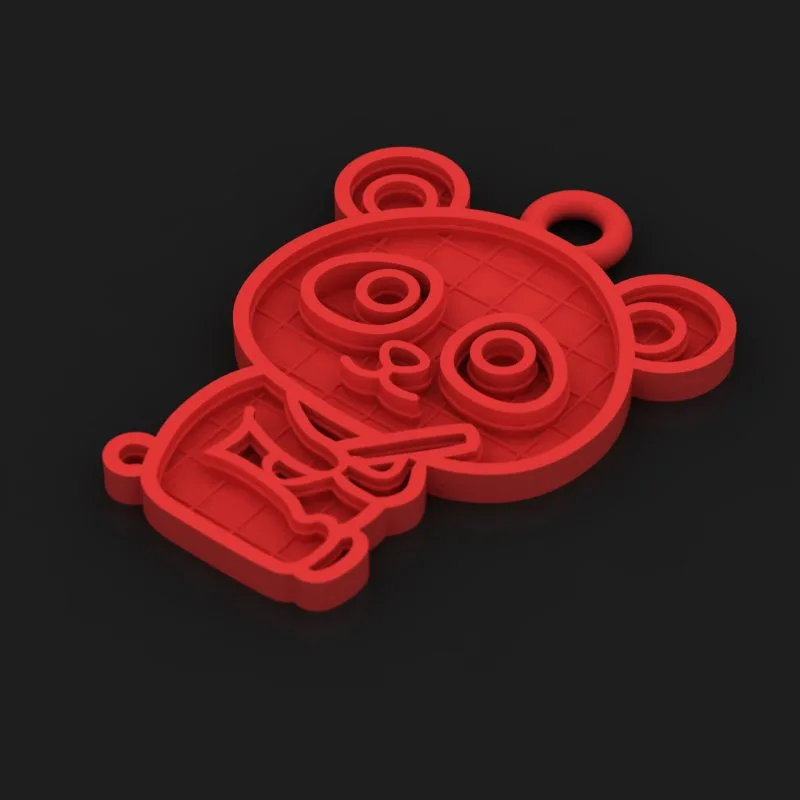 Kids' Pendant Code N-KIDS-M-22 3D Model