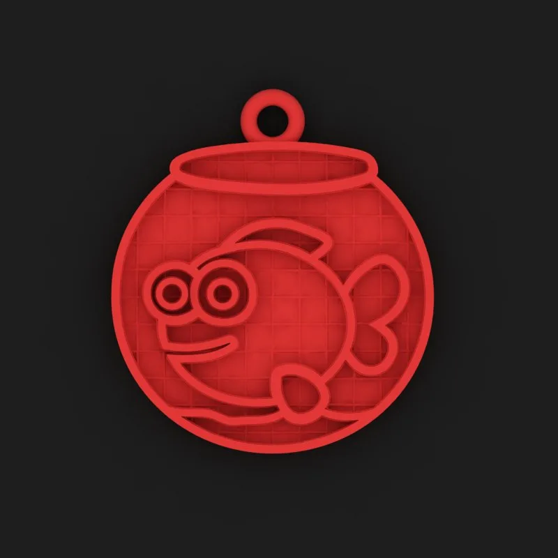 Kids' Pendant Code N-KIDS-M-25 3D Model — image 2