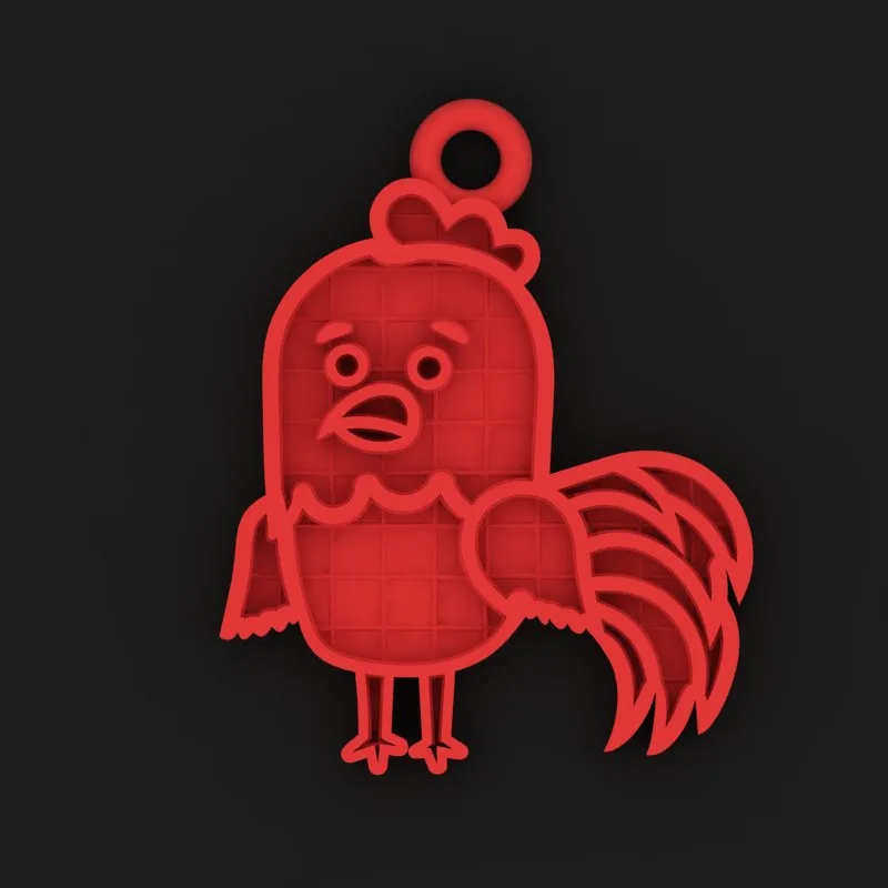 Kids' Pendant Code N-KIDS-M-26 3D Model — image 2